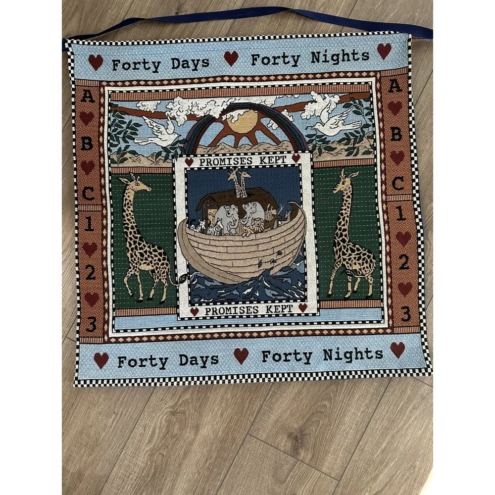 Noah's Ark Tapestry, Forty Days Forty Nights, Promises Kept